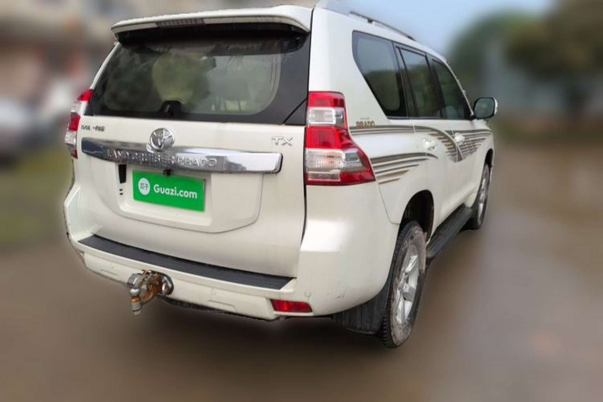 Used Toyota Prado 2016 2.7L Automatic Standard Edition Rear Right 45 Deg