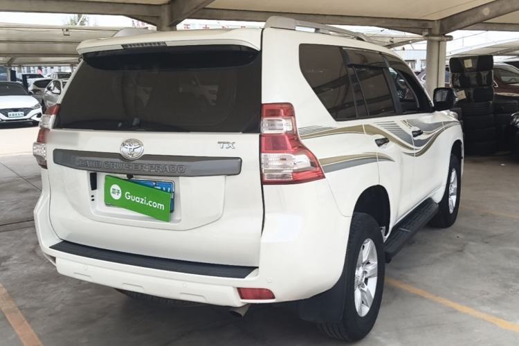 Used Toyota Prado 2016 2.7L Automatic Standard Edition Rear Right 45 Deg