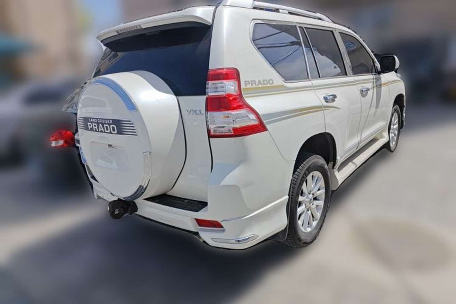 Used Toyota Prado 2016 2700 TX 7-Seater Middle East Version Rear Right 45 Deg