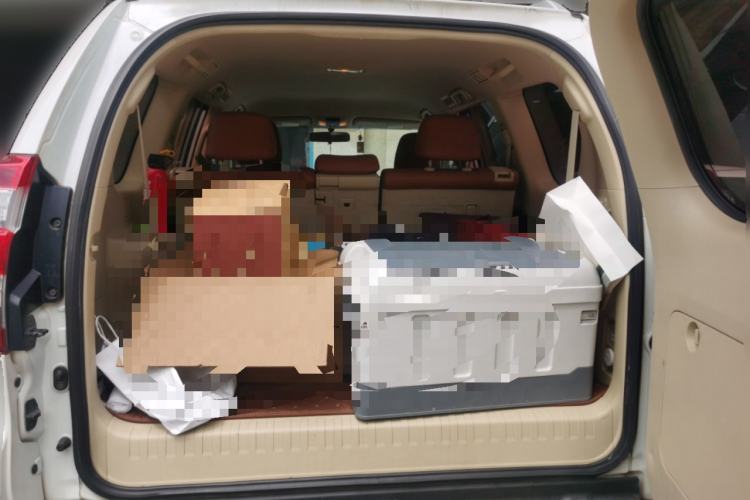 Used Toyota Prado  Trunk
