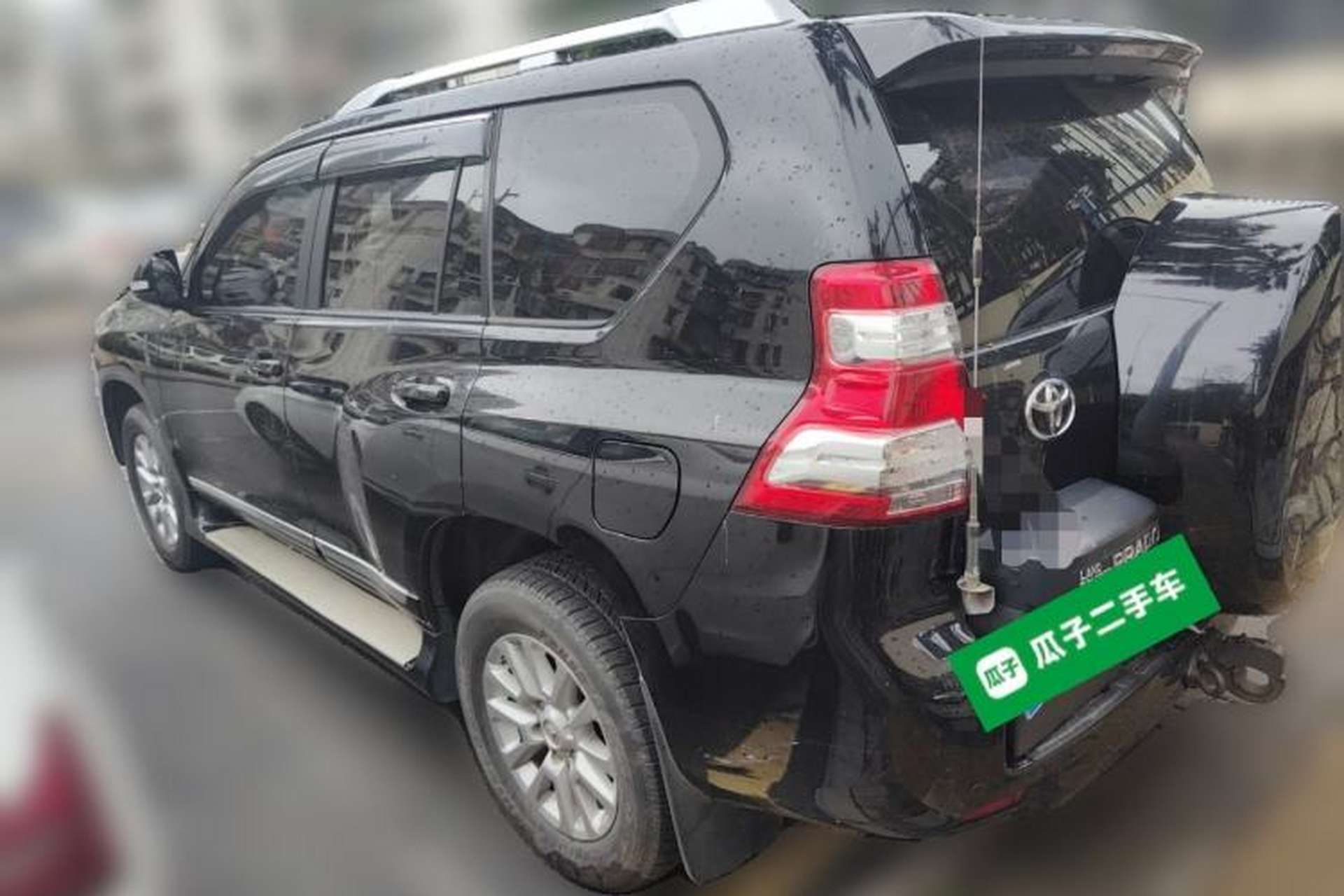 Used Toyota Prado  Rear Left 45 Deg