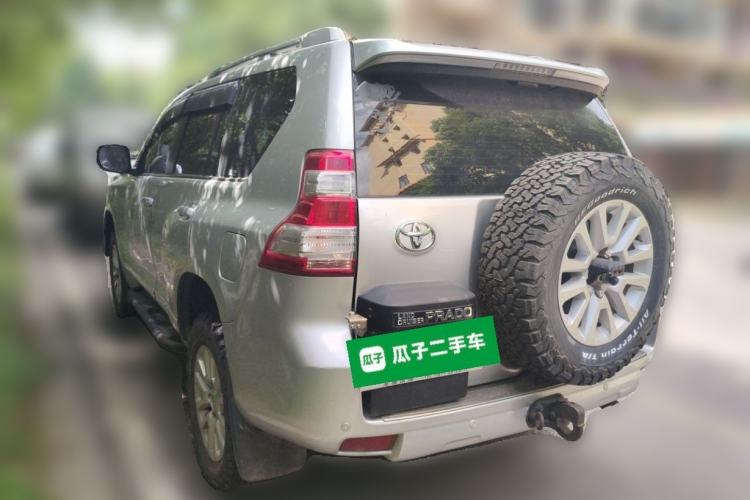 Used Toyota Prado 2017 4000 TXL Dual Airbags Side-Mounted – Middle East Version Rear Left 45 Deg