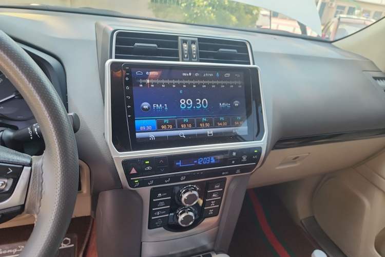 Used Toyota Prado  Audio And AC Panel