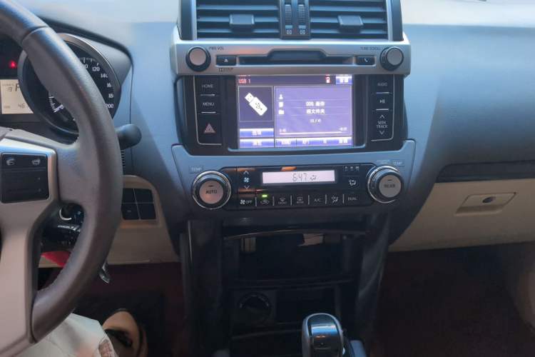 Used Toyota Prado 2017 2700 TXL Middle East Edition Audio And AC Panel