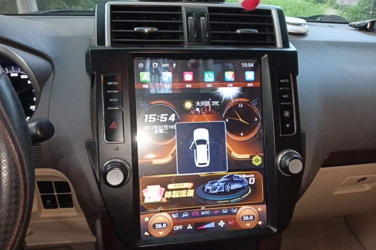 Used Toyota Prado  Audio And AC Panel