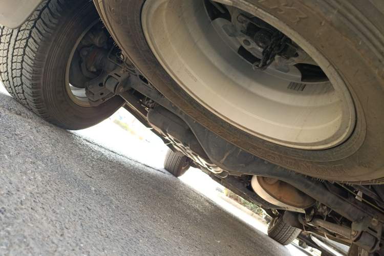Used Toyota Prado 2017 2.7L Automatic 2700 Gasoline 4x4 7-Seater – Middle East Version Chassis Rear