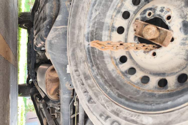 Used Toyota Prado 2017 2700 TX Middle East Edition Chassis Rear