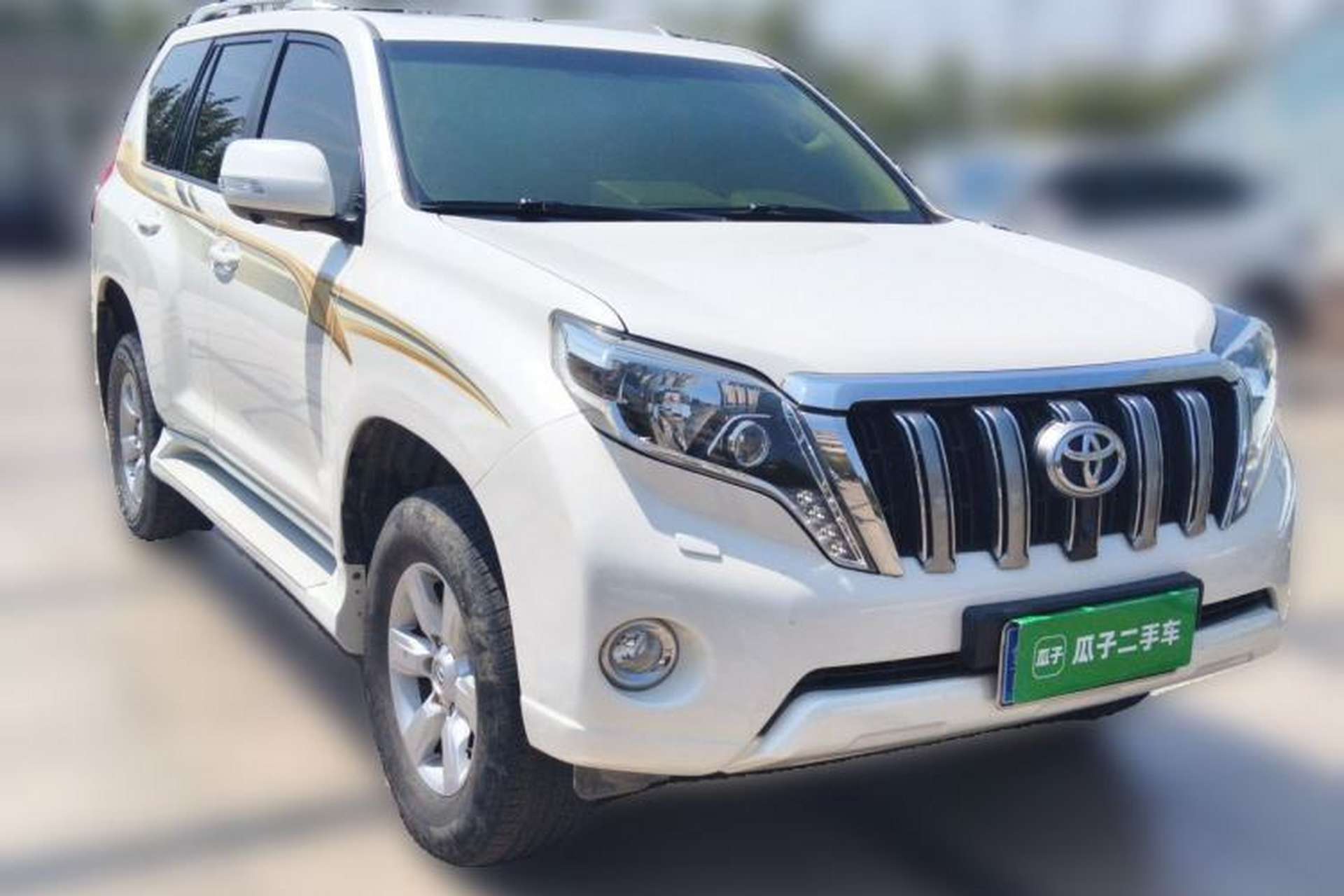 Used Toyota Prado  Front Right 45 Deg