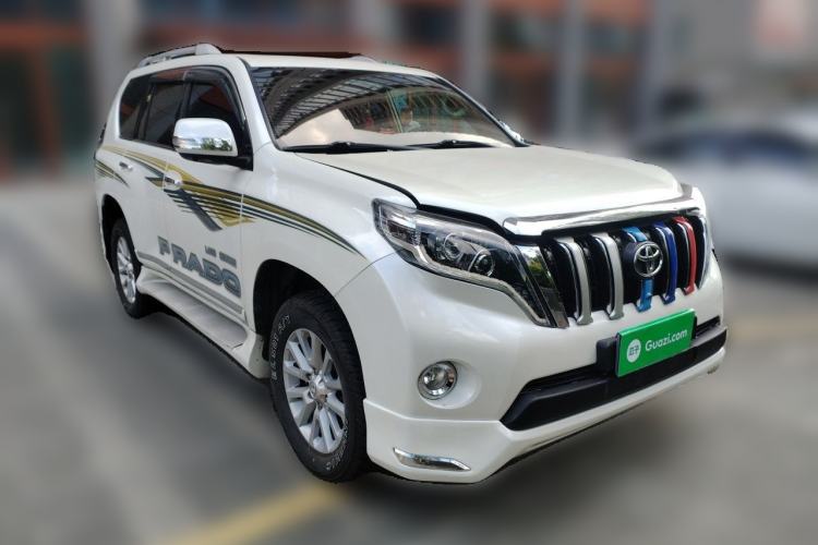Used Toyota Prado 2017 2.7L Automatic TXL Dual Airbags Underbody Mounting – Middle East Front Right 45 Deg