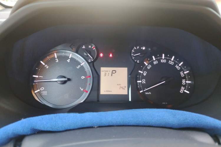 Used Toyota Prado 2017 2.7L Automatic TXL Dual Airbags Underbody Mounting – Middle East Instrument Cluster