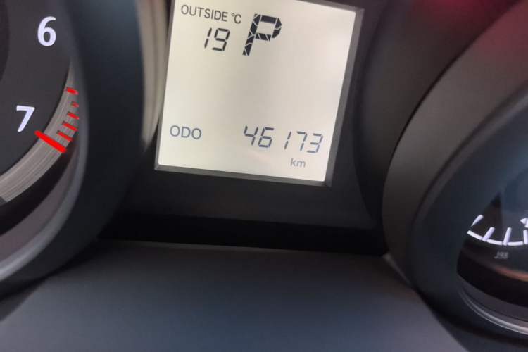 Used Toyota Prado 2017 2700 TXL Middle East Edition Odometer Close Up
