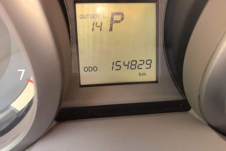 Used Toyota Prado 2017 2700 TX Middle East Edition Odometer Close Up