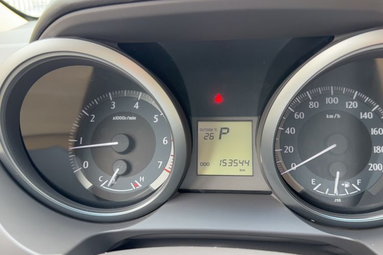 Used Toyota Prado 2017 2700 TXL Middle East Edition Odometer Close Up