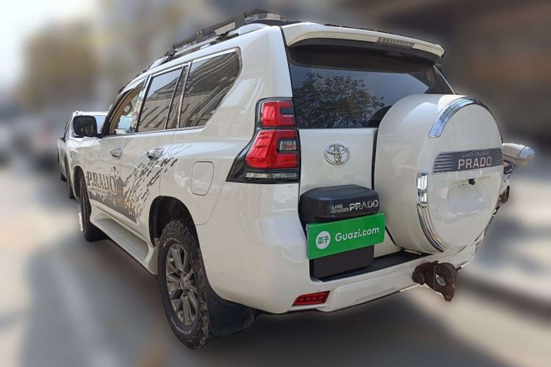 Used Toyota Prado 2017 2700 TX Middle East Edition Rear Left 45 Deg