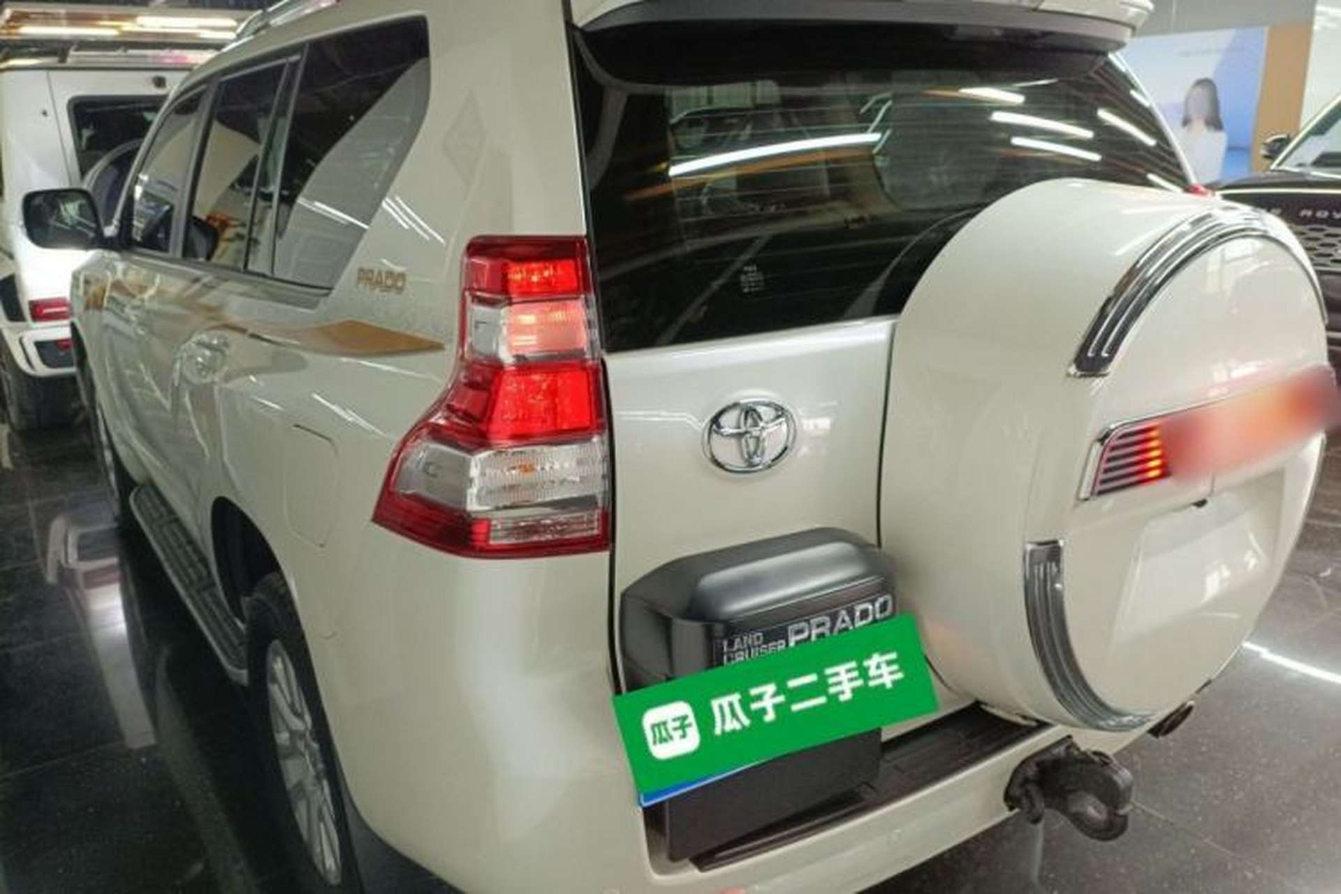 Used Toyota Prado 2017 2.7L Parallel Import Rear Left 45 Deg