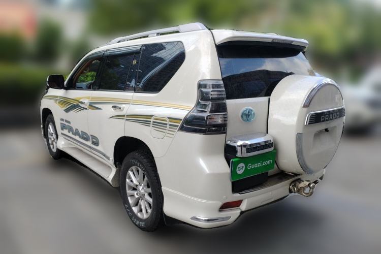Used Toyota Prado 2017 2.7L Automatic TXL Dual Airbags Underbody Mounting – Middle East Rear Left 45 Deg