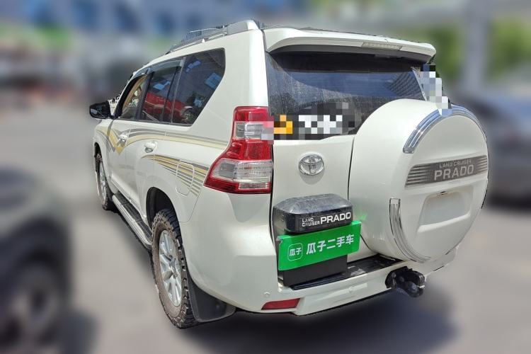 Used Toyota Prado 2017 4000 TXL Dual Airbags Side-Mounted – Middle East Version Rear Left 45 Deg