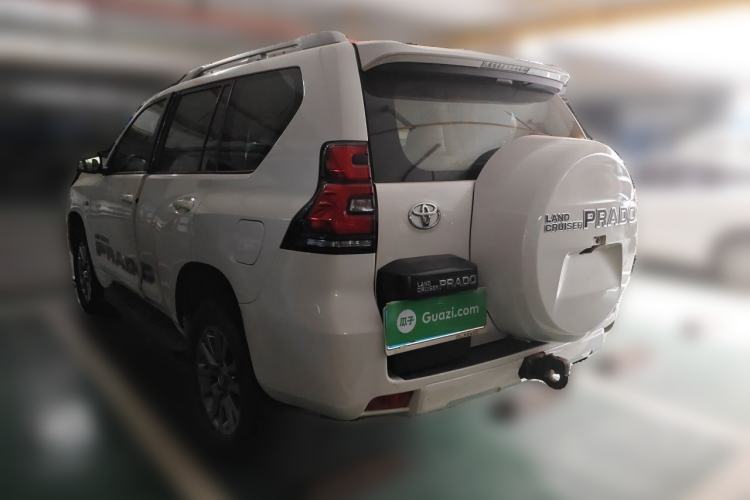 Used Toyota Prado 2017 4000 TXL Dual Airbags Side-Mounted – Middle East Version Rear Left 45 Deg
