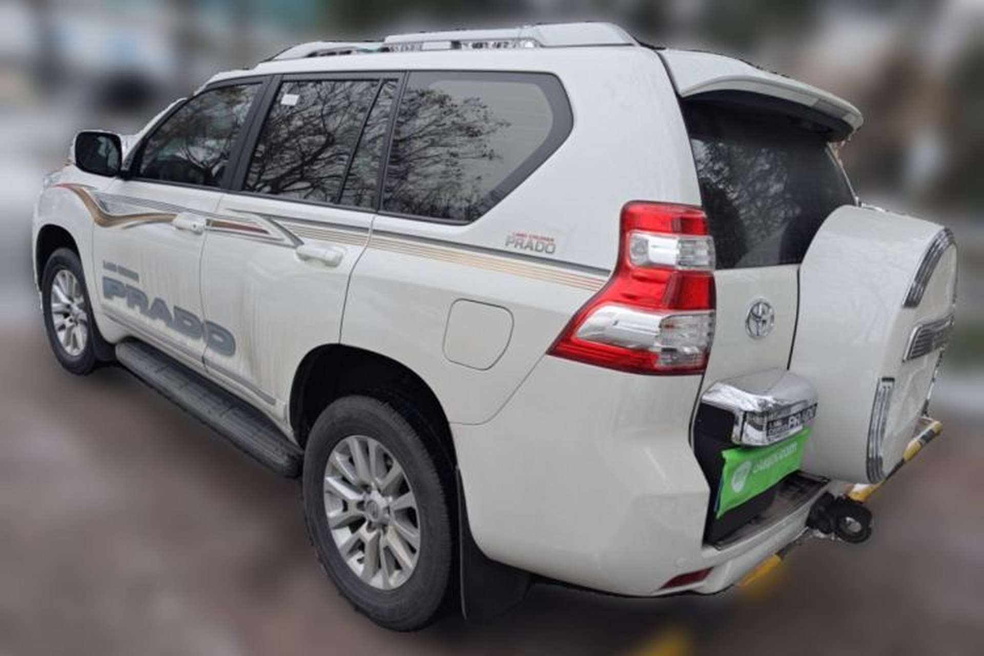 Used Toyota Prado 2017 2700 TX Middle East Edition Rear Left 45 Deg