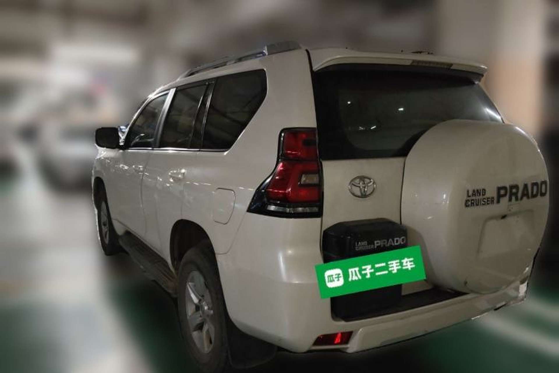 Used Toyota Prado  Rear Left 45 Deg
