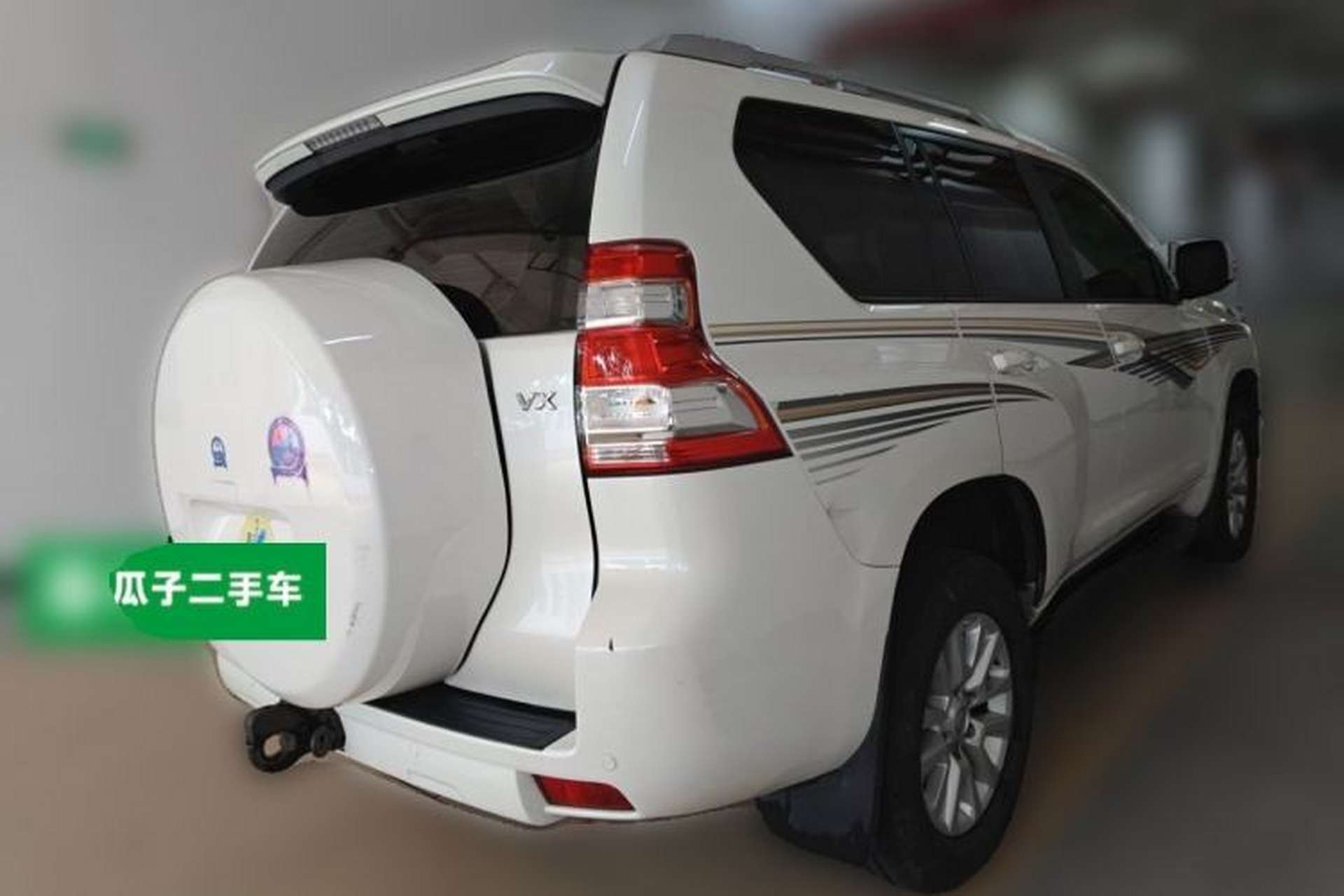 Used Toyota Prado  Rear Right 45 Deg