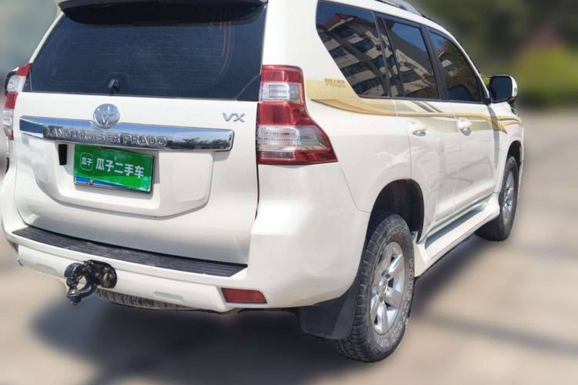 Used Toyota Prado  Rear Right 45 Deg