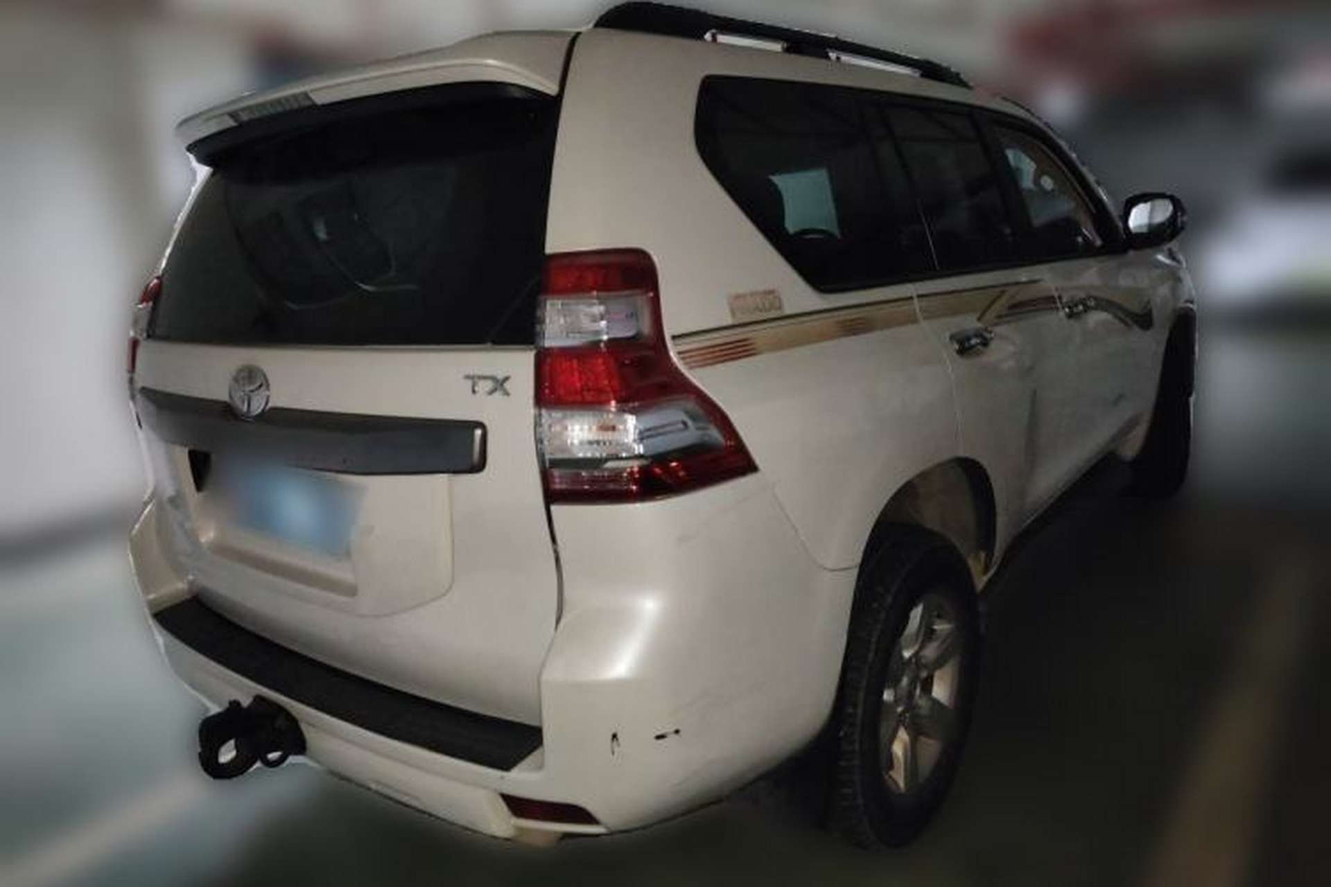 Used Toyota Prado  Rear Right 45 Deg