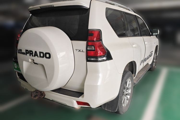 Used Toyota Prado 2017 4000 TXL Dual Airbags Side-Mounted – Middle East Version Rear Right 45 Deg