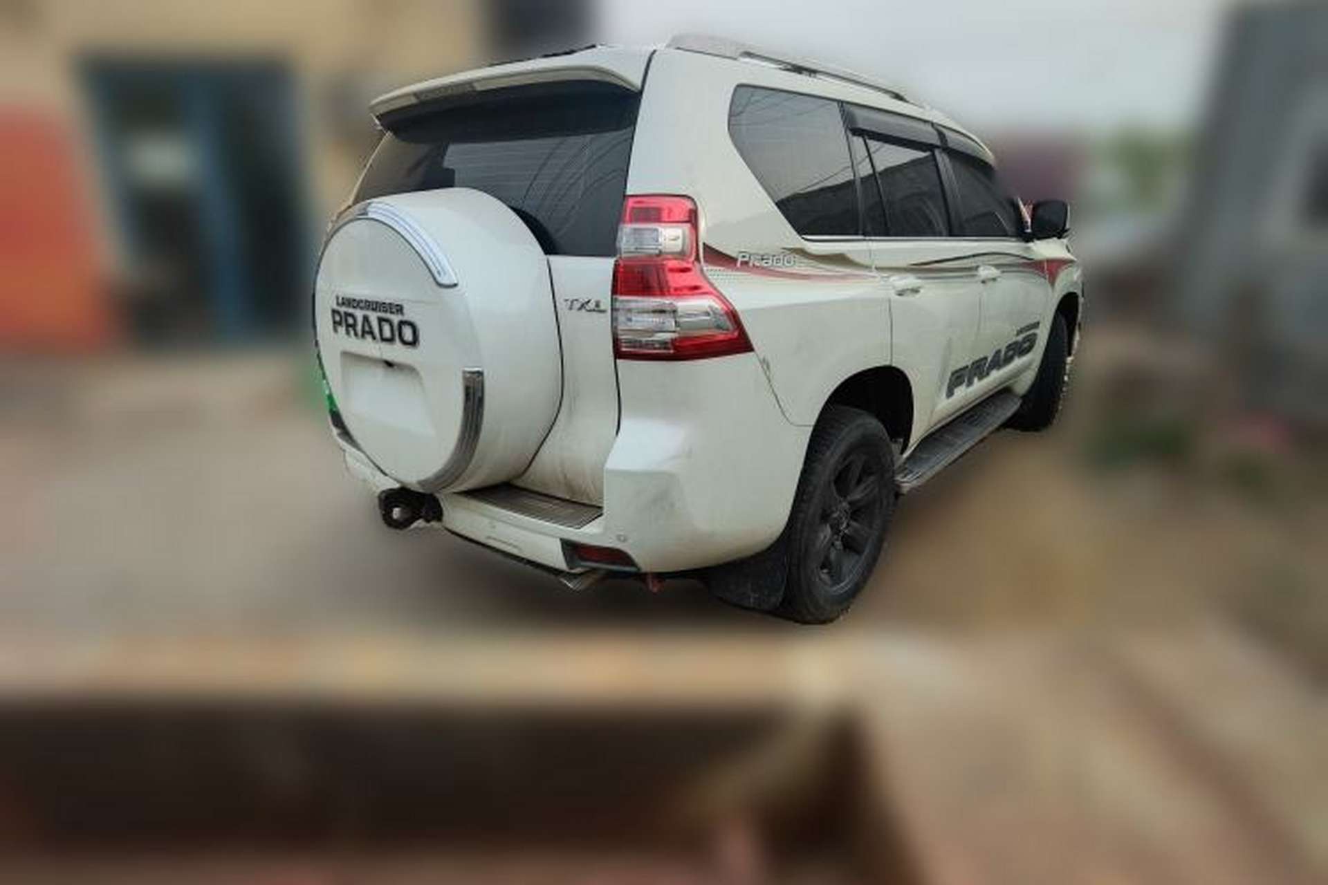 Used Toyota Prado 2017 2.7L Parallel Import Rear Right 45 Deg