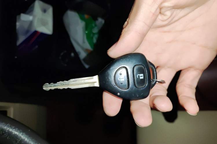 Used Toyota Prado  Vehicle Key