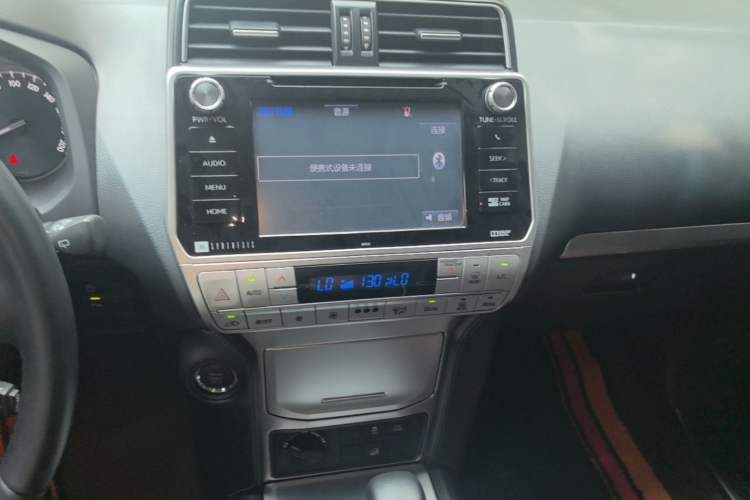 Used Toyota Prado 2018 3.5L Automatic TX-L NAVI with Rear-Mounted Spare Tire Audio And AC Panel