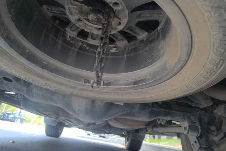 Used Toyota Prado 2018 3.5L Automatic TX-L NAVI with Rear-Mounted Spare Tire Chassis Rear