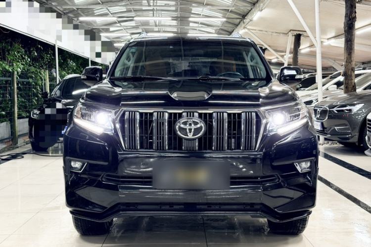 Used Toyota Prado 2018 3.5L Automatic TX-L with Rear-Mounted Spare Tire Exterior 1