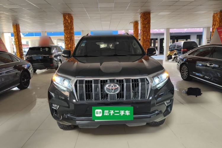 Used Toyota Prado 2018 3.5L Automatic TX-L with Rear-Mounted Spare Tire Front