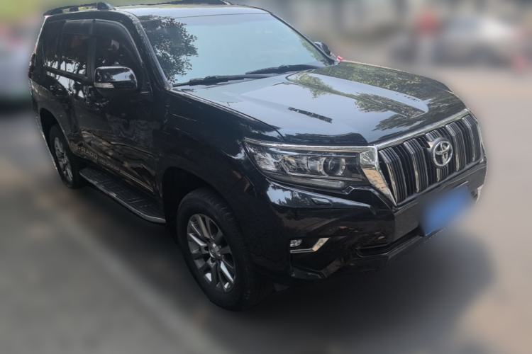Used Toyota Prado 2018 3.5L Automatic TX-L NAVI with Rear-Mounted Spare Tire Front Right 45 Deg