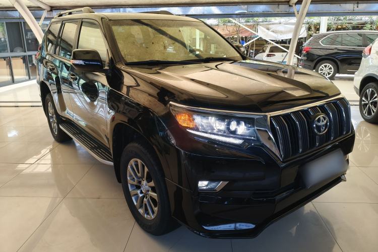 Used Toyota Prado 2018 3.5L Automatic TX-L with Rear-Mounted Spare Tire Front Right 45 Deg