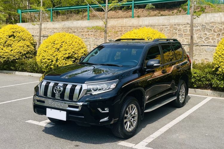 Used Toyota Prado 2018 3.5L Automatic TX-L with Rear-Mounted Spare Tire Guazi used car, China used car export, Used car for sale, Used cars, Cheapest cars for sale