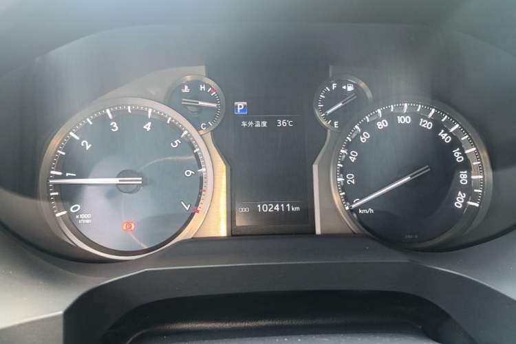 Used Toyota Prado 2018 3.5L Automatic TX-L NAVI with Rear-Mounted Spare Tire Instrument Cluster