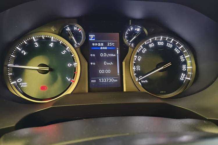Used Toyota Prado 2018 3.5L Automatic TX-L with Rear-Mounted Spare Tire Instrument Cluster