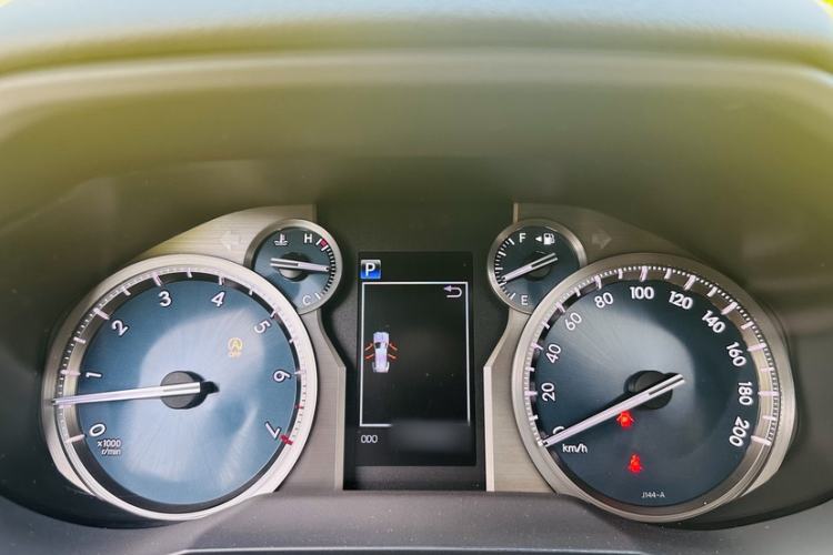 Used Toyota Prado 2018 3.5L Automatic TX-L with Rear-Mounted Spare Tire Instrument Cluster