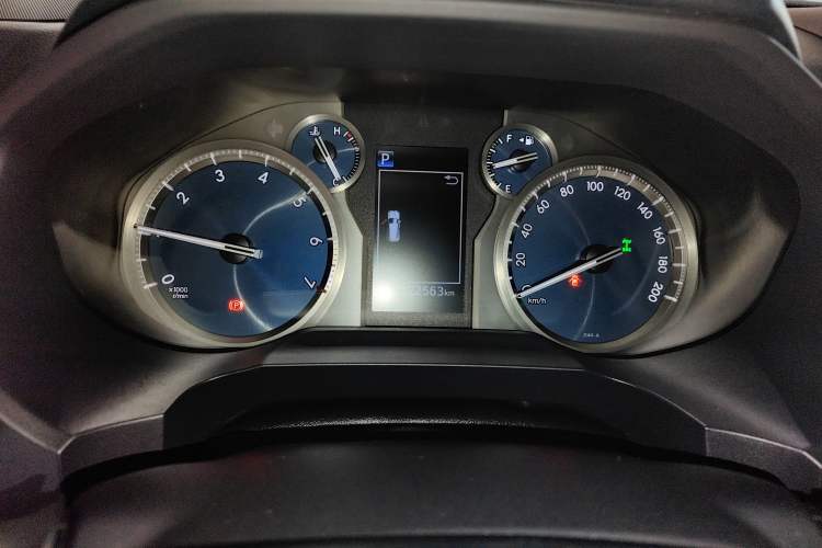 Used Toyota Prado 2018 3.5L Automatic TX-L with Rear-Mounted Spare Tire Instrument Cluster