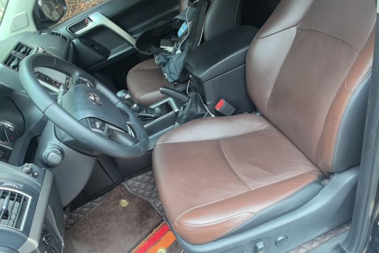 Used Toyota Prado 2018 3.5L Automatic TX-L NAVI with Rear-Mounted Spare Tire Left Front Seat