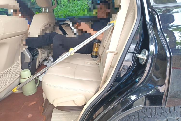 Used Toyota Prado 2018 3.5L Automatic TX-L Left Rear Seat