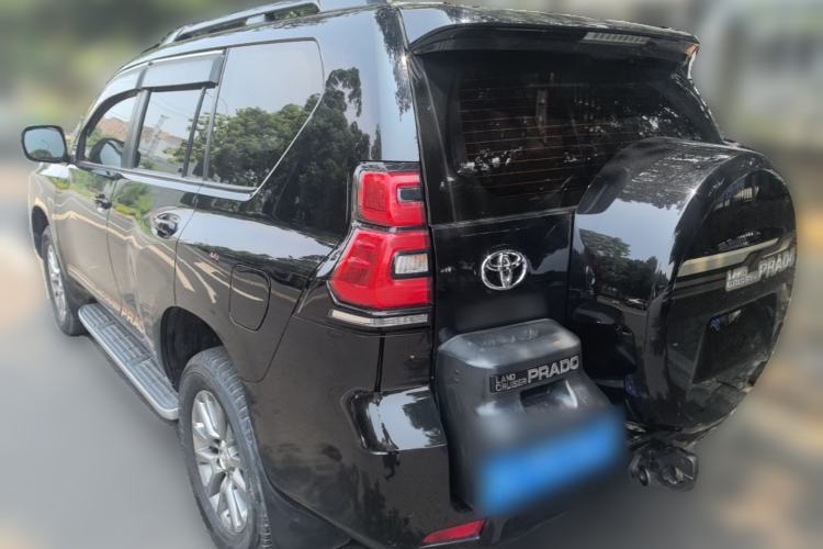 Used Toyota Prado 2018 3.5L Automatic TX-L NAVI with Rear-Mounted Spare Tire Rear Left 45 Deg