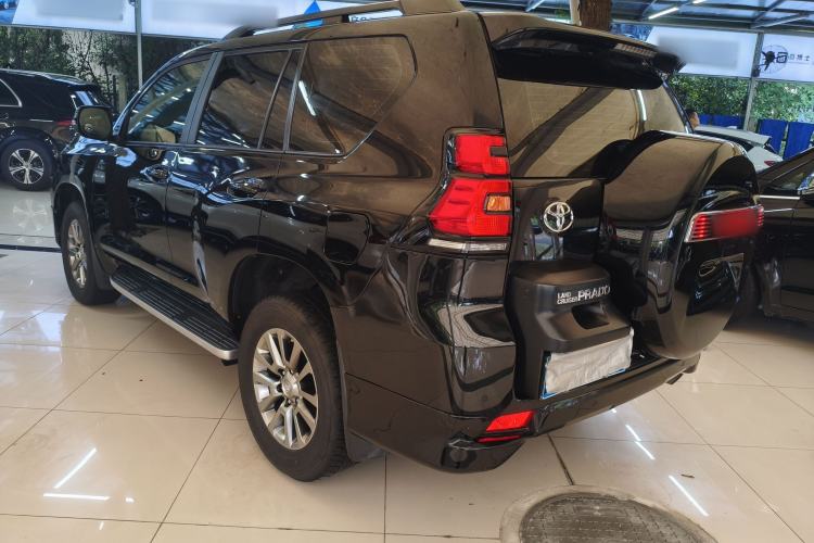 Used Toyota Prado 2018 3.5L Automatic TX-L with Rear-Mounted Spare Tire Rear Left 45 Deg