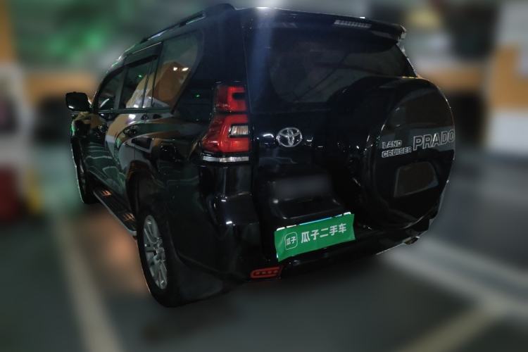 Used Toyota Prado 2018 3.5L Automatic TX-L with Rear-Mounted Spare Tire Rear Left 45 Deg