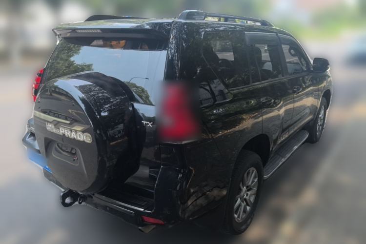 Used Toyota Prado 2018 3.5L Automatic TX-L NAVI with Rear-Mounted Spare Tire Rear Right 45 Deg