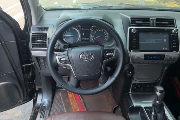 Used Toyota Prado 2018 3.5L Automatic TX-L NAVI with Rear-Mounted Spare Tire Steering Wheel