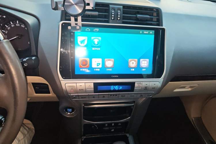 Used Toyota Prado 2018 4.0L TXL Dual Airbags External Mount – Middle East Audio And AC Panel
