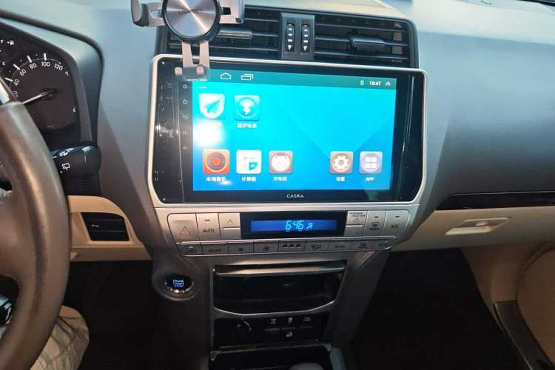 Used Toyota Prado 2018 4.0L TXL Dual Airbags External Mount – Middle East Audio And AC Panel